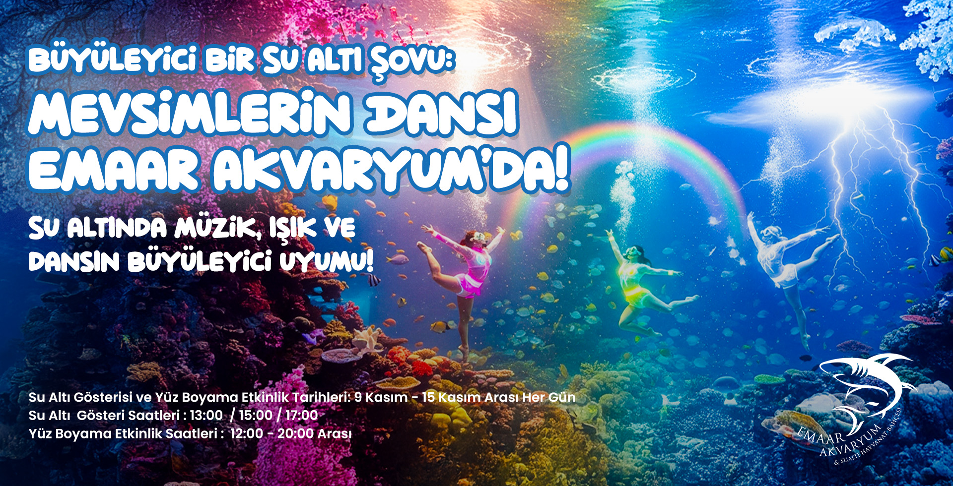 Emaar Akvaryum Ara Tatil Etkinliği