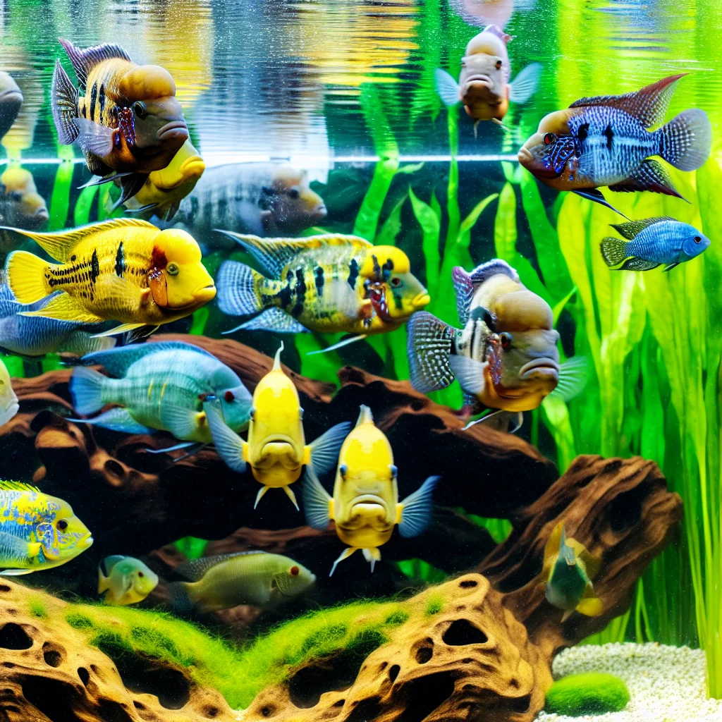 Cichlids from Central America　熱帯魚 Creatures - Cichlid Fish