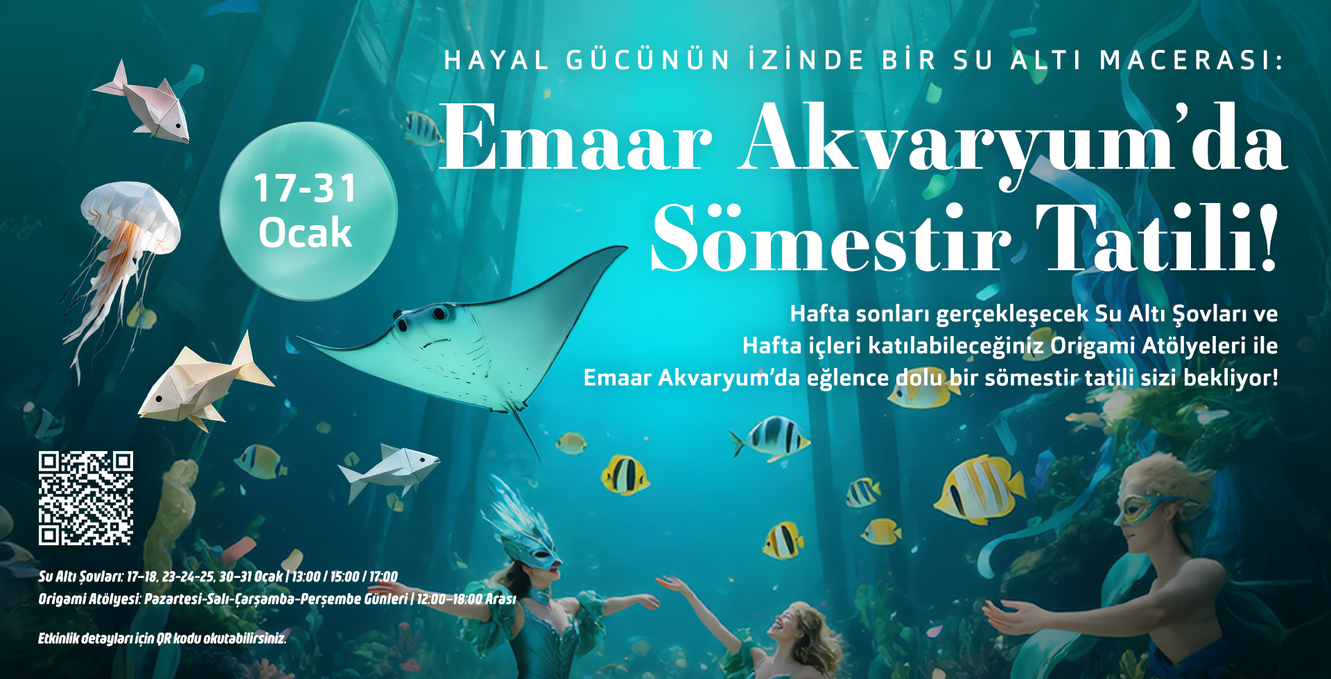 Emaar Akvaryum Yarıyıl Etkinlikleri
