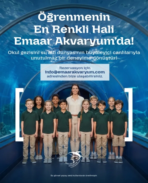 emaar akvaryum okul gezisi